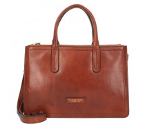 Beatrice Handtasche Leder marrone