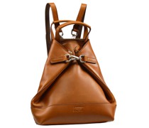 Rana X-Change City Rucksack Leder 25 cm cognac