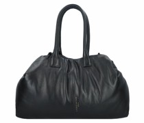 Chelsea Puffy L Shopper Tasche Leder black