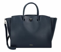 Genesi Shopper Tasche L Leder 34 cm mediterraneo