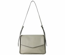 FB Schultertasche Leder icy sage