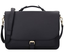 Smilla 3 Aktentasche Leder Laptopfach black