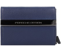 Kreditkartenetui RFID Leder 10 cm dark blue