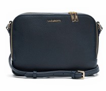 Bologna Leather Umhängetasche Leder 21 cm navy