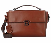 Modest Meghan Handtasche Leder brulee cognac