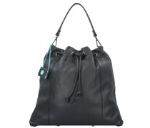 Cleo Beuteltasche Leder 42 cm nero