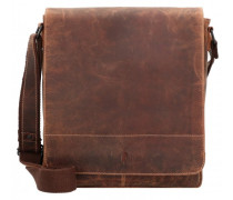 Baltimore 4 Umhängetasche Leder 28 cm cognac