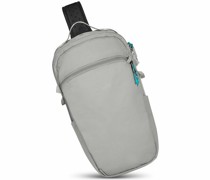Eco 12L Umhängetasche RFID Schutz econyl gravity gray