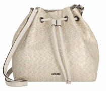 Safi Beuteltasche Leder champagner