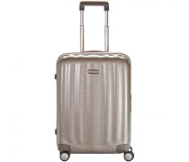 Lite Cube Spinner 4-Rollen Kabinentrolley Ivory-Goldcolored