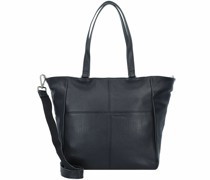 Pruvia Shopper Tasche Leder black