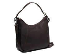 Marle Schultertasche Leder brown