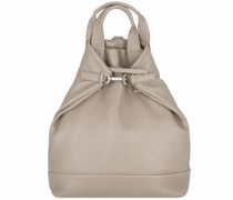 Vika XChange Handtasche Leder taupe