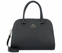 City Philos Handtasche Leder noir