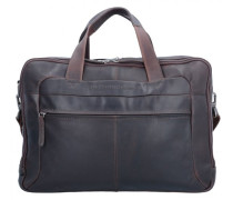Wax Pull Up Ryan Aktentasche Leder 44 cm Laptopfach brown