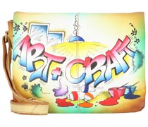Art+Craft Messenger Leder 41 cm handbemalt