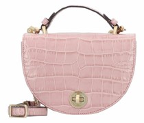 Weimar Handtasche Leder 18 cm mauve