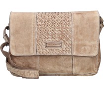 Femi & Nine Messenger Leder 38 cm light-brown