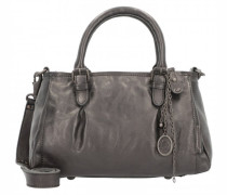Grandma's Luxury Club Mrs.Choco Sprinkle Handtasche Leder black smoke