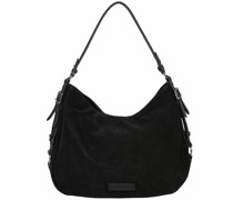 Sylvin Schultertasche Leder black