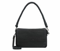 Enna Schultertasche Leder black