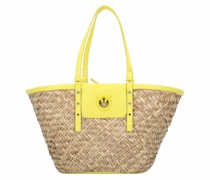 Love Summer Shopper Tasche 29 cm naturale-giallo-block color