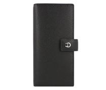 Basics Geldbörse Leder black
