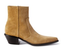 Knöchelhohe Wildlederstiefel