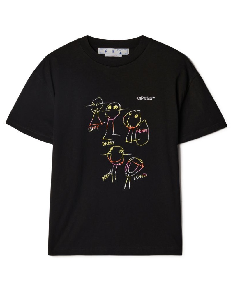 OFF-WHITE Damen Casual Kinder T-Shirt mit Pfeilen