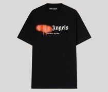 T-SHIRT MIT "HONG KONG" BESPRÜHT