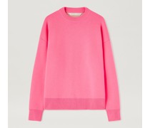 Intarsia Palmen Pullover
