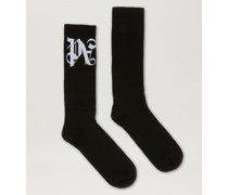 Socken mit Monogramm