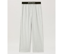 Gestreifte Pyjamahose mit klassischem Logo