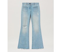 Jeans mit Steifelschnitt