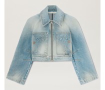 Paris Cropped Jeansjacke