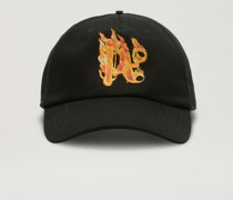 Cap mit brennendem Logo
