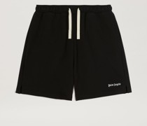 Sweatshorts mit gesticktem Logo