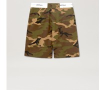 Sartorial Camo-Shorts mit Bund
