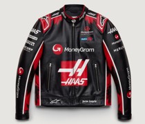 Palm Angels + Alpinestars X Moneygram Haas F1 Team Jacke