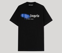 T-SHIRT MIT "NEW YORK" BESPRÜHT