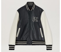Monogramm Klassische Varsity-Jacke