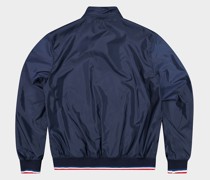 Segeljacke mit Rändern in Strick