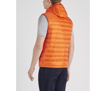 Ultralight Daunenweste mit abnehmbarer Kapuze