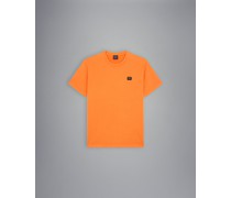 Stückgefärbtes Baumwoll-T-Shirt