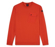 Sweatshirt aus Stretch-Baumwolle mit Typhoon®-Details