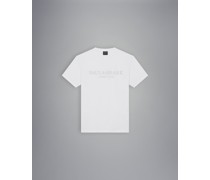 T-Shirt aus Bio-Baumwolle mit aufgedrucktem Heritage-Logo