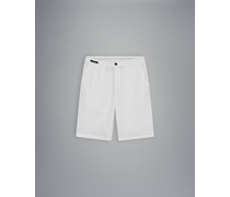 Leinen-Bermudashorts mit Tunnelzug