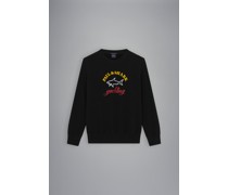 Hoodie mit Logo-Print