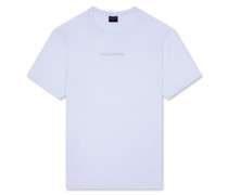 T-Shirt aus Baumwolle mit Reflex Print