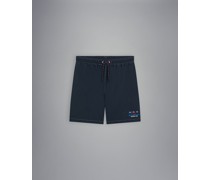 Badehose mit nautischer Stickerei